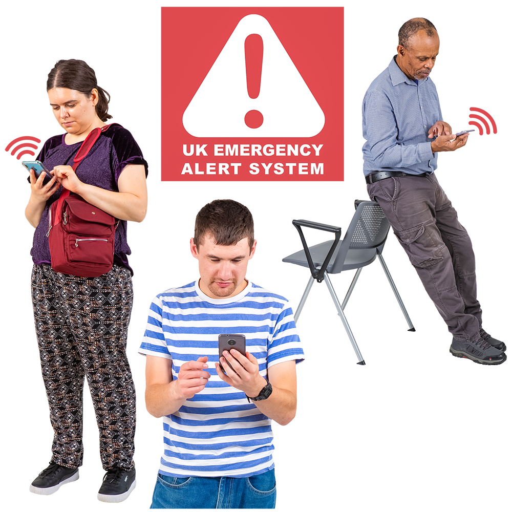 Easy read guide to the emergency alert test on 23 April 2023 Learning