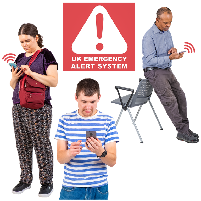 Easy read guide to the emergency alert test on 23 April 2023 Learning
